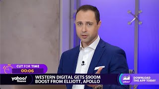 Western Digital stock drops despite receiving $900 million boost from Elliott, Apollo Management