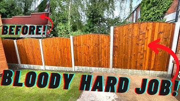 WE ALMOST QUIT ON THIS FENCE INSTALL...