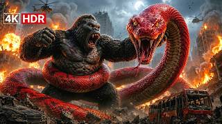 KING KONG VS GIANT PYTHON – EPIC CITY DESTRUCTION MONSTER BATTLES 🔥🦍🐍