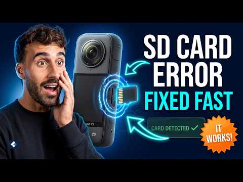 How to Fix Insta360 X5 SD Card Not Working