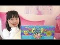 ★first challenge「Rainbow Loom」★レインボールーム初挑戦「ブレスレットを作ったよ」★