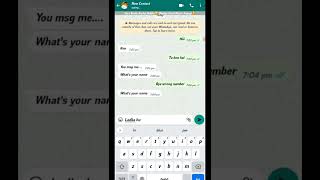 WhatsApp chat love story video 2022 screenshot 4