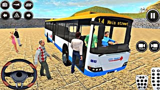Uphill Offroad Bus Driving Sim 🚌 💥  Gameplay 790√Driving bus on mountain || Mobile Gameplaystv screenshot 5