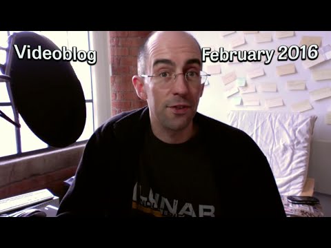 Feb 2016 videoblog: Plans for the New(ish) Year