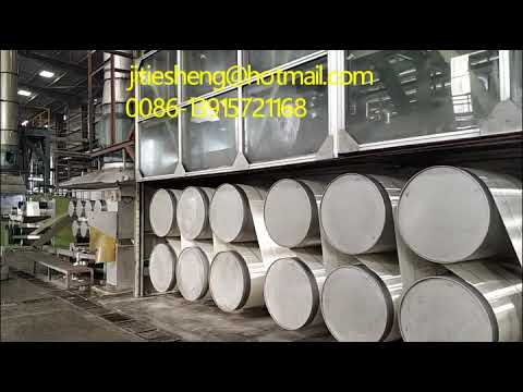 recycle polyester staple fiber  production line