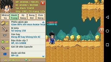 Mở rương gỗ cấp 11 "ngọc rồng online"