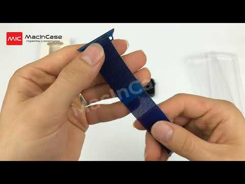 Ремешок STR Milanese Loop Band for Apple Watch - Blue