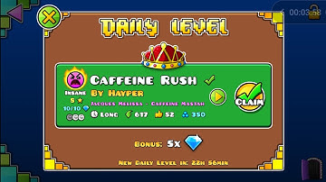 #1191 Caffeine Rush (by Hayper) [Geometry Dash]