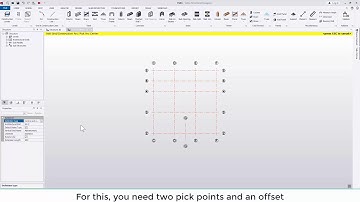 Tekla Structural Designer 2020 - Working with grids and importing DXFs