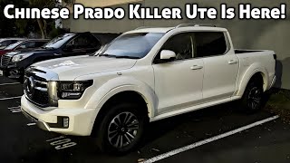 A Chinese Rival To The Landcruiser Prado | GWM Cannon Alpha Ute 2024 | Toyota LC Prado 2024