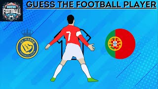 GUESS THE PLAYERS BY NATIONALITY + CLUB + JERSEY NUMBER| EASY FOOTBALL QUIZ 2024