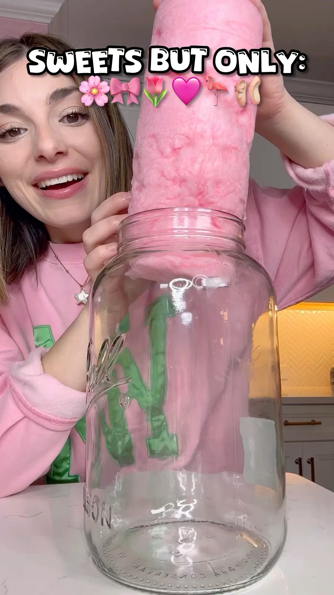 Pink is tastier when there is sugar!!!? #candy