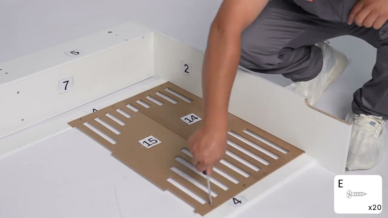 Medium Radiator Cover with Drawers Installation Video