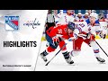 Rangers @ Capitals 2/20/21 | NHL Highlights