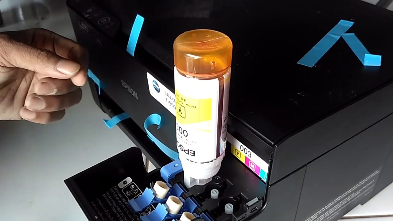 Cara mudah isi tinta epson L3110