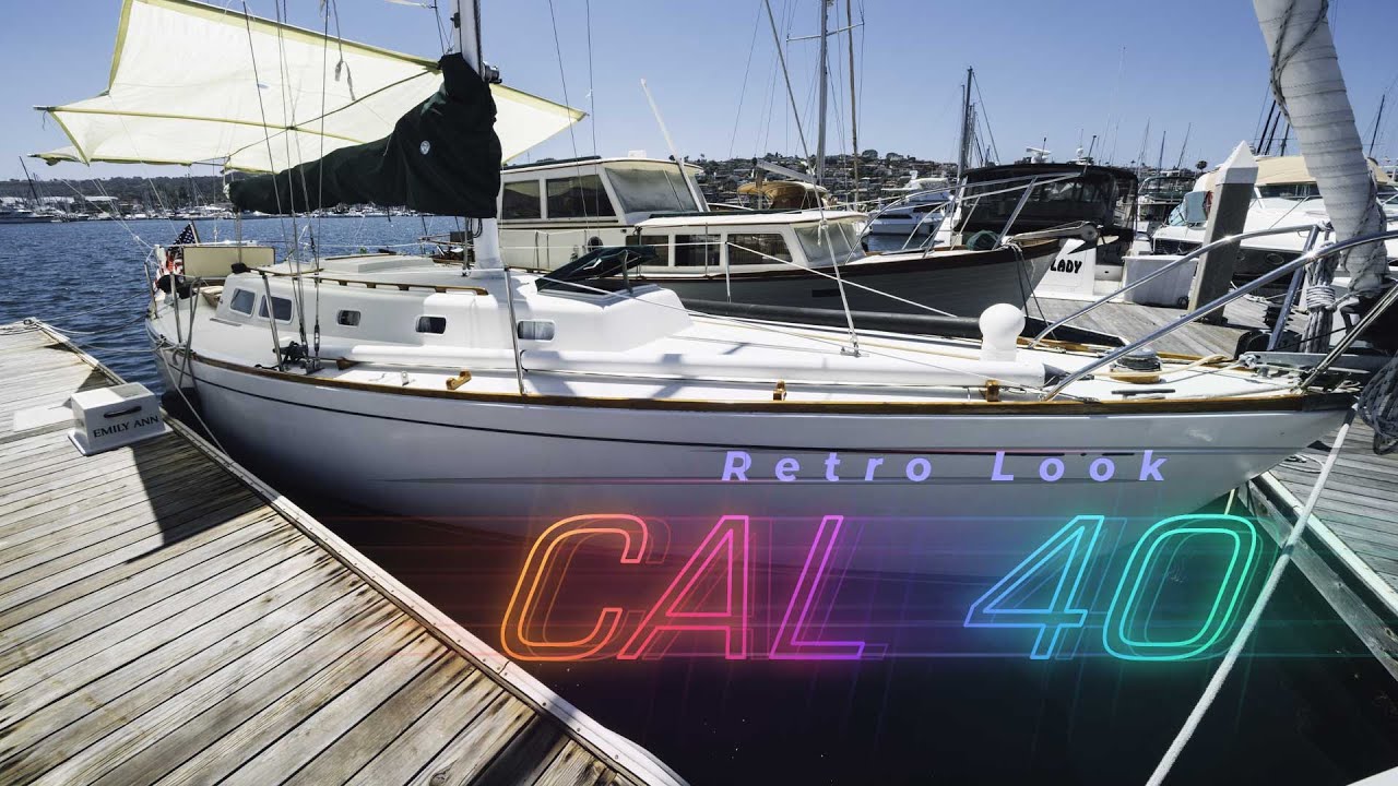 cal 40 sailboat review