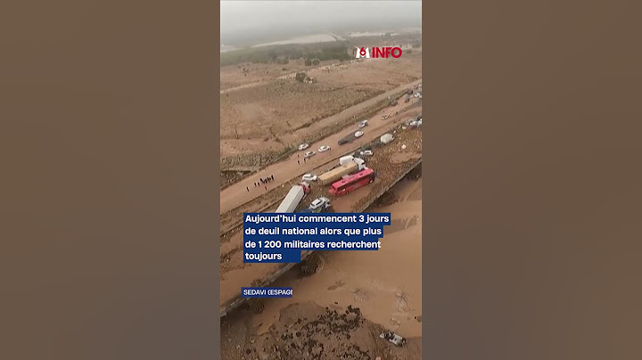 🇪🇸 Les inondations historiques en Espagne ont fait au moins 95 morts.