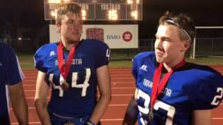 Postgame interview with Nova Scotia