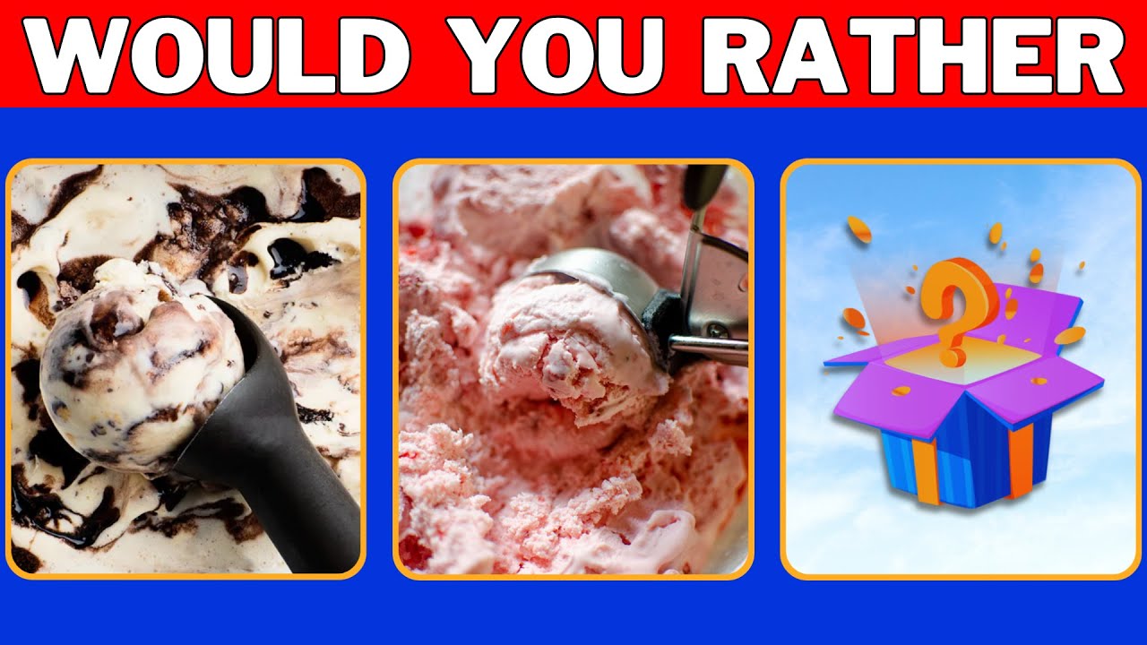 Would You Rather 🤔 Family friendly, play with your kids!