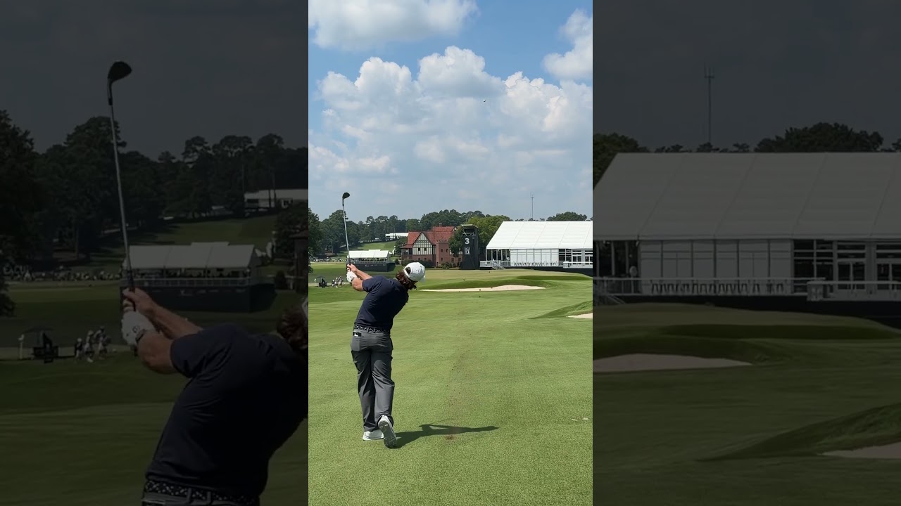 TommyFleetwood is hunting flags once again at East Lake. #TP5x
