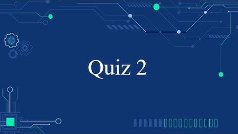 Introduction to Embedded Systems: Quiz (2) [EPM]