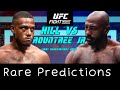 UFC Baku Hill vs Rountree Jr Full Card Rare Predictions