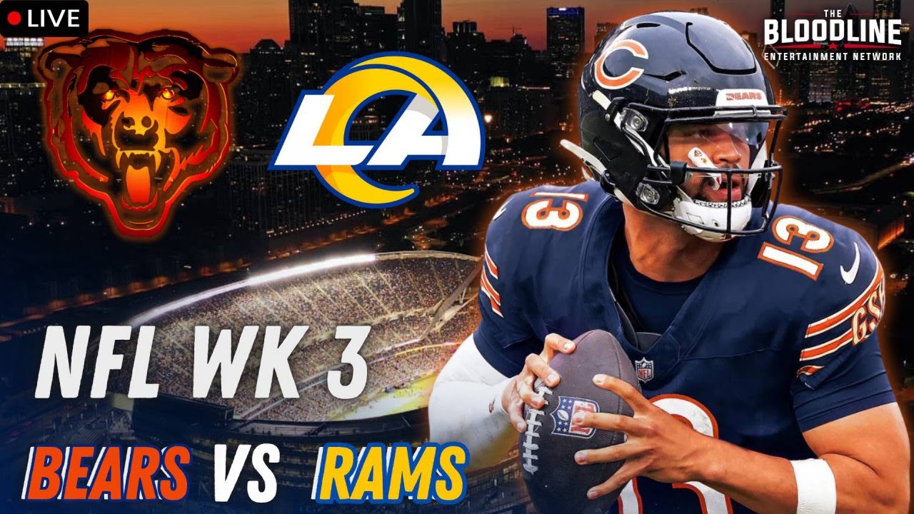 🔥 Bears' O-Line Chaos!?!? LA Rams Vs Chicago Bears Live Stream
