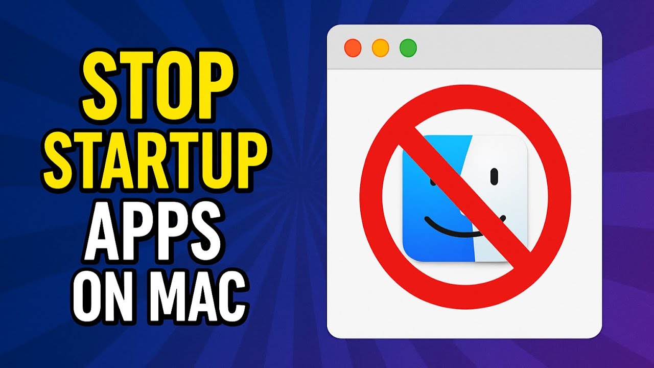 How To Stop Apps From Opening On Startup On Mac | Stop Background Apps ...