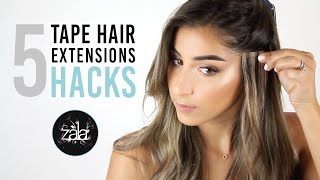 Tape Hair Extensions Hacks for Perfect Blending | ZALA Hair Extensions screenshot 3