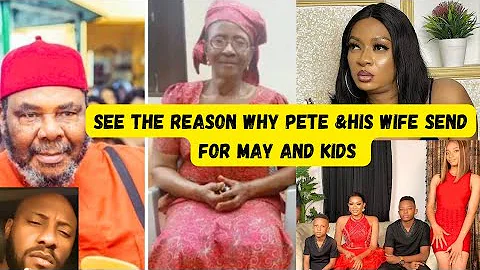 MAY EDOCHIE DAUGHTER DANIELLE  BREAK HER SILENCE SHORTLY AFTER PETE & WIFE SEND FOR THERE INVITING