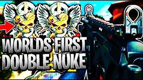 WORLDS FIRST DOUBLE NUKE *BO4 Beta* By. WhiteMagic (ft. EvoL Chapo)