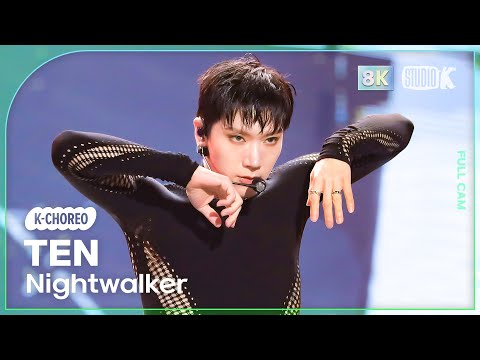 [K-Choreo 8K] 텐 직캠 'Nightwalker' (TEN Choreography) @MusicBank 240223