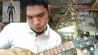 KAMEN RIDER BLACK Opening Song by Tetsuo Kurata, Fingerstyle 'UKULELE (仮面ライダーBLACKーフィンガースタイル'ウクレレー)