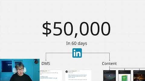 How I made $50,000 in 60 days just by using LinkedIn (WITHOUT Outreach)