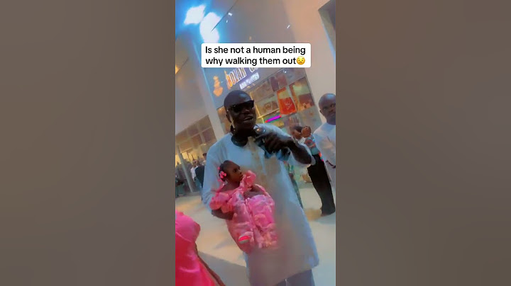 They walk the parent out of the supermarket because of the child.  Very bâd