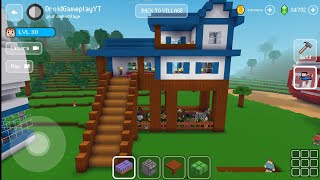 Modern Farm House - Block Craft 3d: Building Game screenshot 5