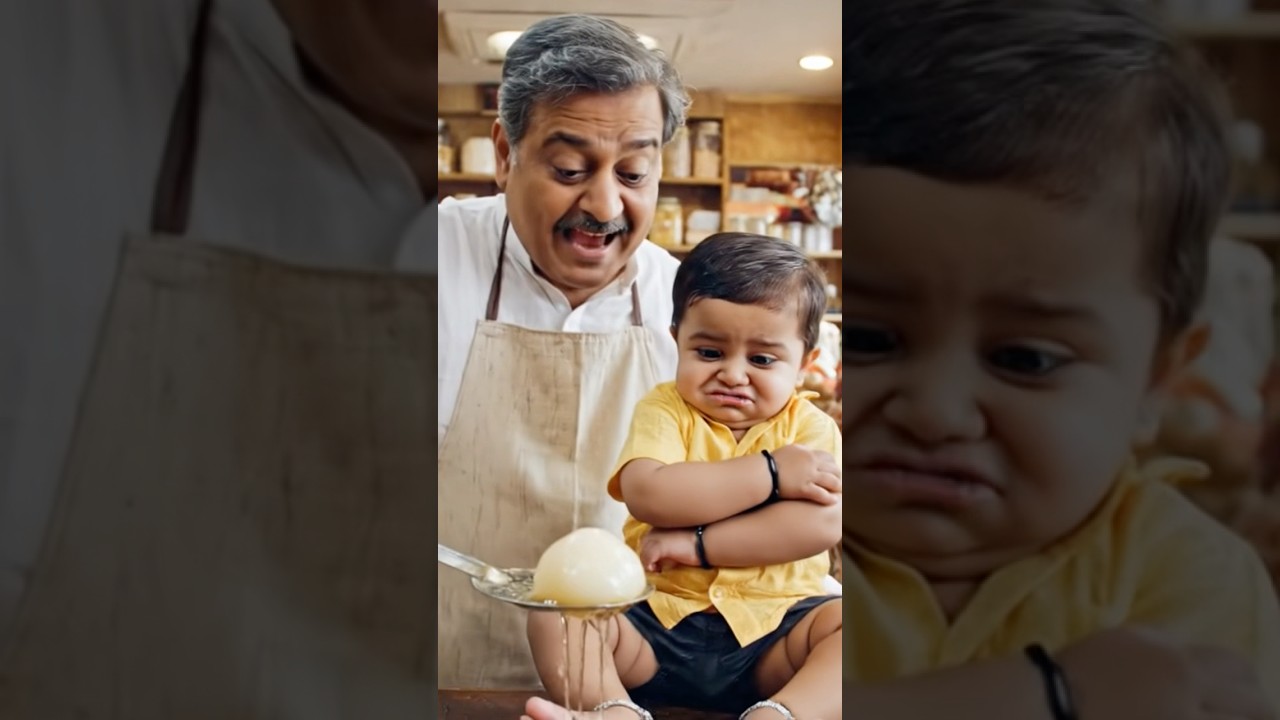 Rasgulla War: Baby vs Halwai 