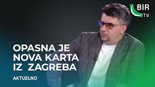 AKTUELNO | Jasmin Medić: Opasna je nova karta iz Zagreba, uopće se ne dira teritorija RS-a
