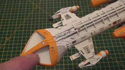 Space 1999 Hawk by MPC - Part 4 - Decaled