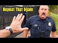 When Brave Auditor Silences Enraged Cop