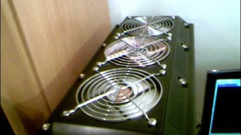 P182 + triple rad + MCP 350 + 3 sli = Noise?