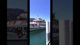 Jungfrau Ship on Lake Brienz #ineedswitzerland #swisssoulscape #lakebrienz #switzerland #brienz