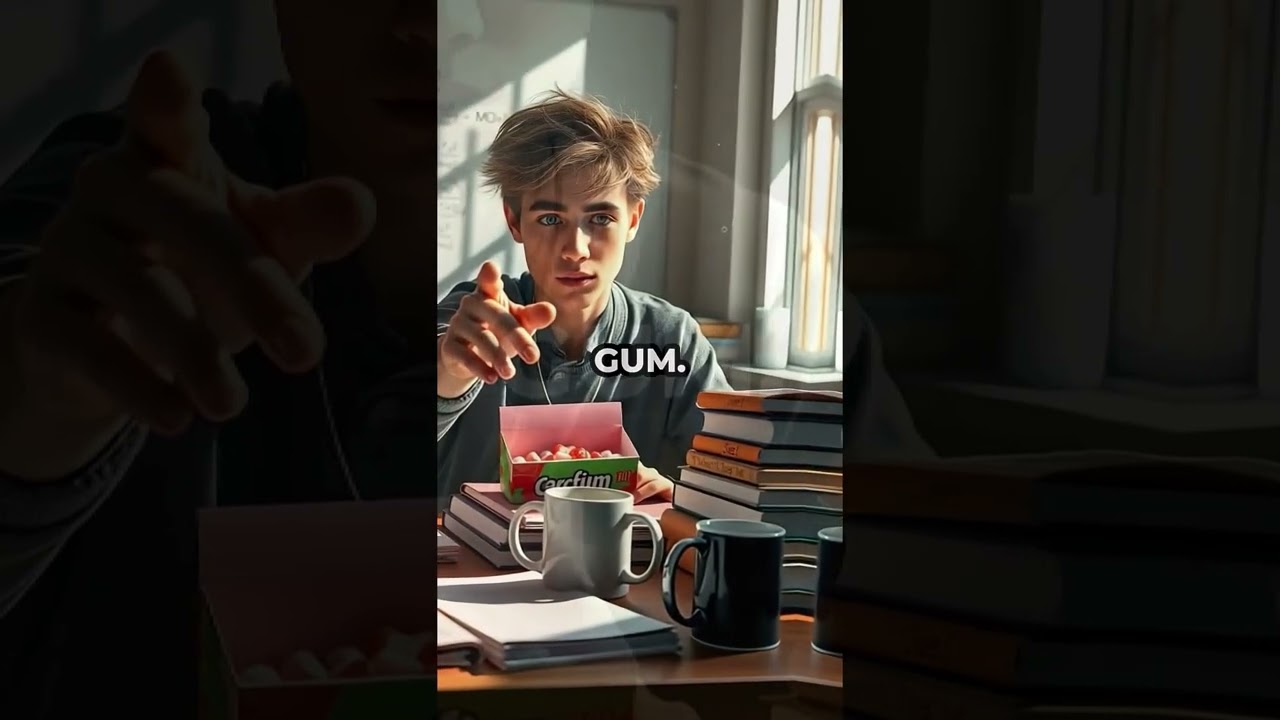 2 Minute Brain Hacks Chew, Tidy & Boost Memory Fast! 🧠⚡🦷