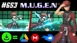 EMIYA SHIROU JUS CHAR SHOWCASE + DOWNLOAD | Mugen Showcase #653