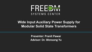 Tech Webinar: Local Power Supply for SSTs