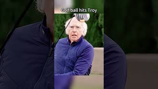 Curb Your Enthusiasm (TV Series) | His Best Golf Shot Hits Troy and Starts a War
