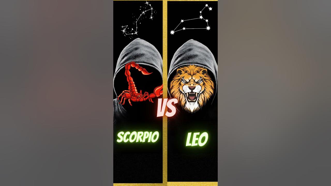 Scorpio vs leo who wins| scorpio zodiac sign| leo zodiac sign| shorts