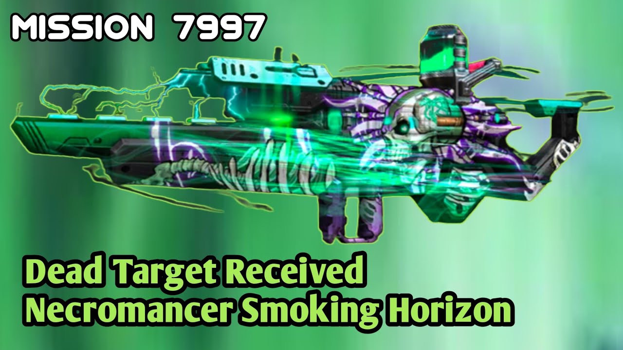 Dead Target Necromancer Wheel SPIN Event Received Necromancer Smoking Horizon | Mission 7997