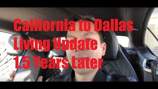 I answer the questions on what it's like here, things i've observed,
as well pros/cons relocating from liberal california to conservative
dallas. ...