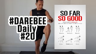 No-Equipment Lower Body Home Workout - So Far So Good by #DAREBEE screenshot 1